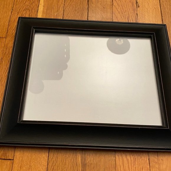 8 x 10 in Photo Picture Frame Black Wood - Picture 3 of 3